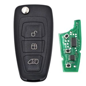 BK2T15K601AD Aftermarket Remote Key 434MHz 83 Chip 3 Button for Ford Transit Custom
