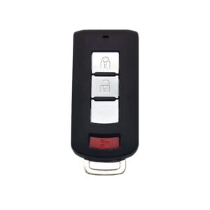 No Badge EZRF 8637A662 433MHz 7952 Chip 2+Panic Button Smart Key for Mitsubishi Outlander AXR