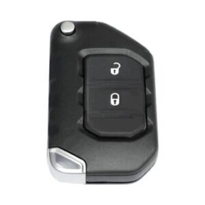 68416782AB 433MHz 4A Chip 2 Button Flip Remote Key for Jeep Wrangler